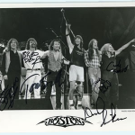 BOSTON Autographed Publicity Band Photo